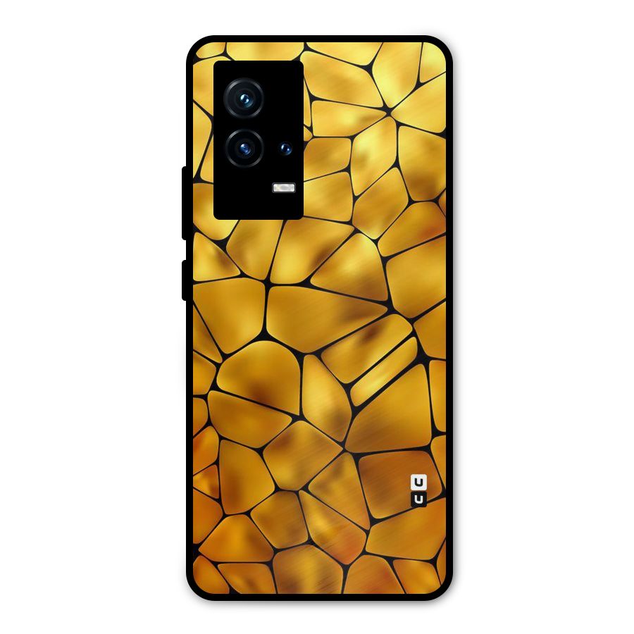 Rich Rocks Metal Back Case for iQOO 9 5G