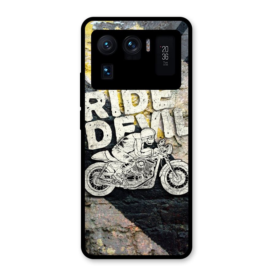 Ride Devil Glass Back Case for Mi 11 Ultra
