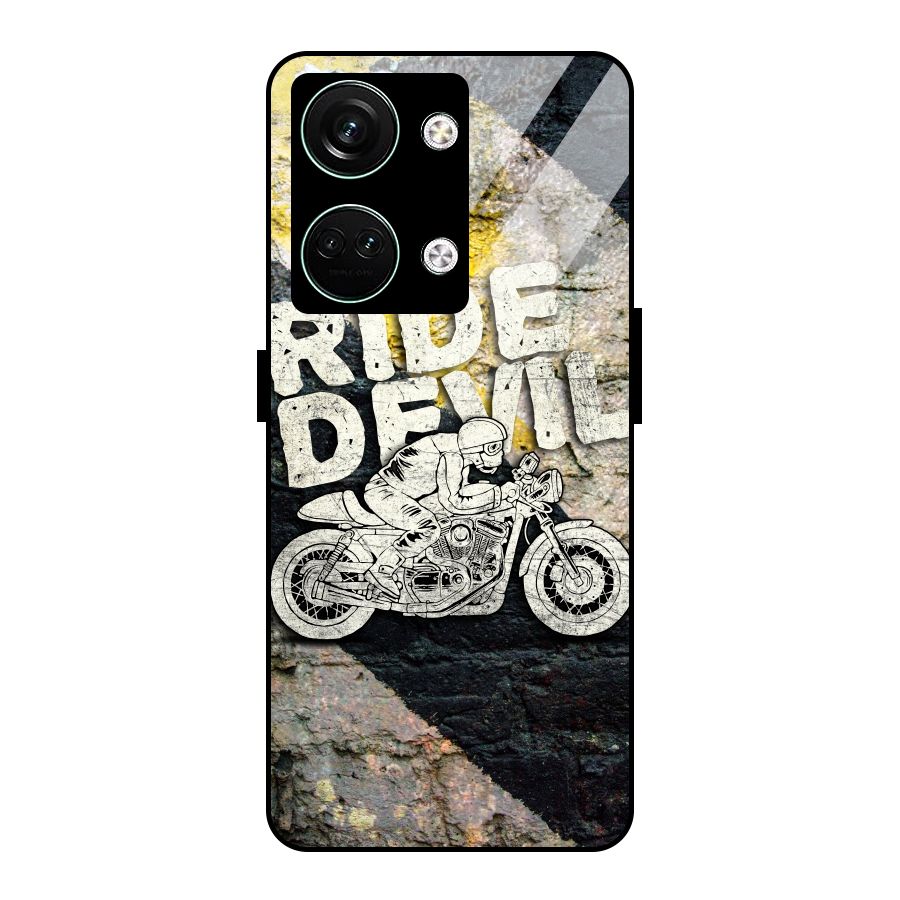 Ride Devil Glass Back Case for Oneplus Nord 3