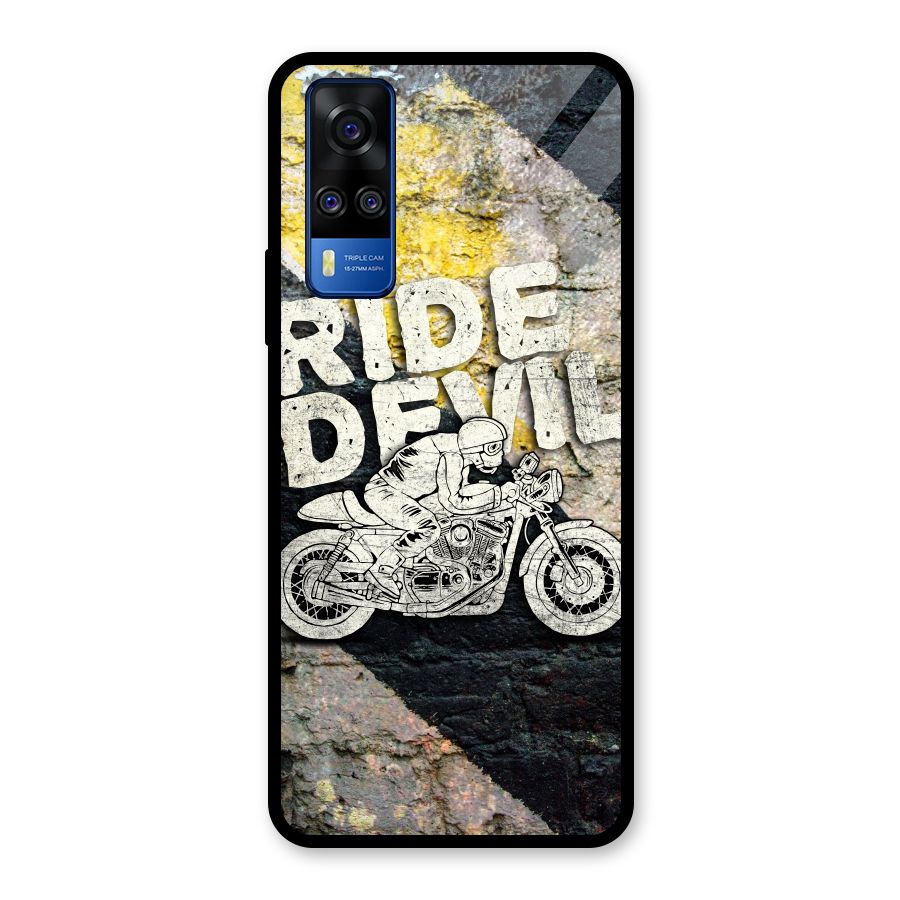 Ride Devil Glass Back Case for Vivo Y31