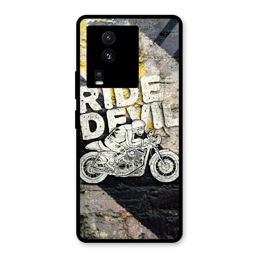 Ride Devil Glass Back Case for Vivo iQOO Neo 7