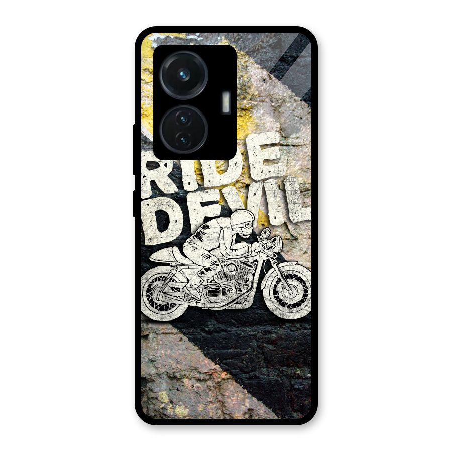 Ride Devil Glass Back Case for iQOO Z6 44W