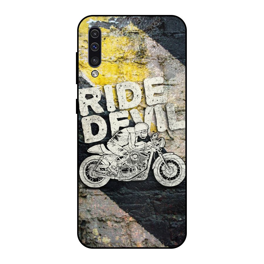 Ride Devil Metal Back Case for Galaxy A30s