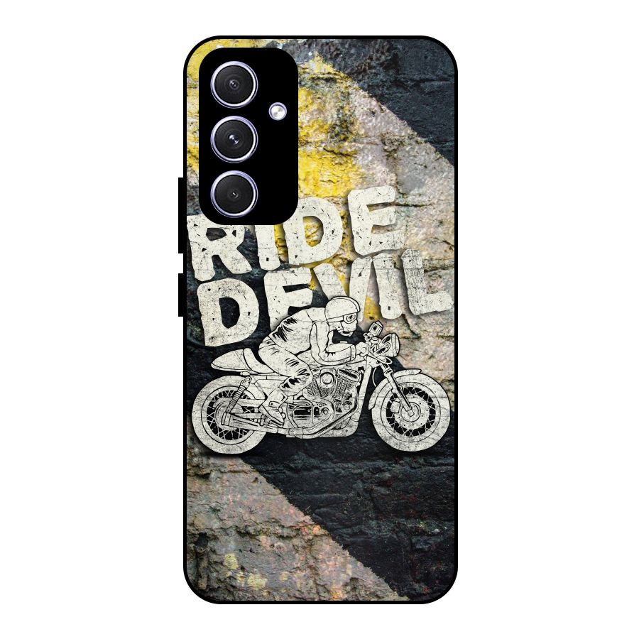 Ride Devil Metal Back Case for Galaxy A54
