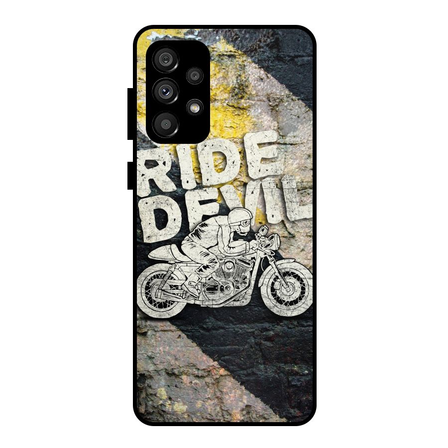 Ride Devil Metal Back Case for Galaxy A73 5G