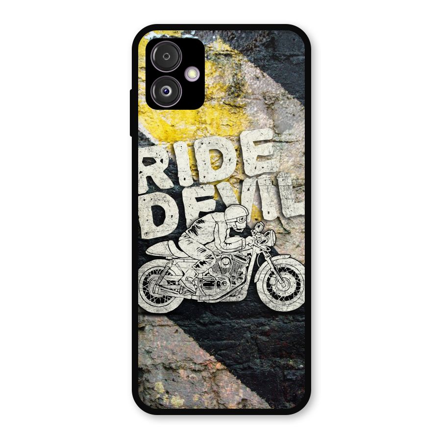 Ride Devil Metal Back Case for Galaxy F14
