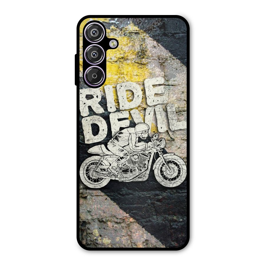 Ride Devil Metal Back Case for Galaxy F15
