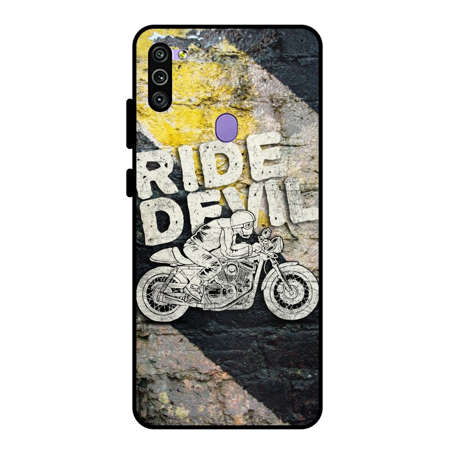 Ride Devil Metal Back Case for Galaxy M11