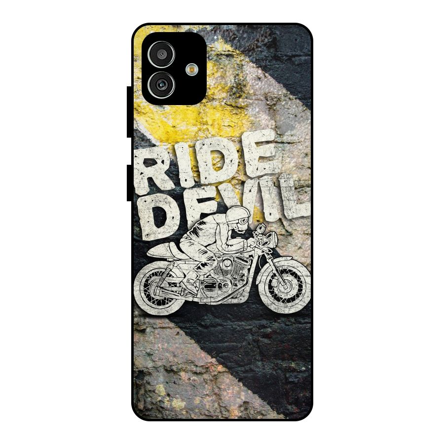 Ride Devil Metal Back Case for Galaxy M13 5G