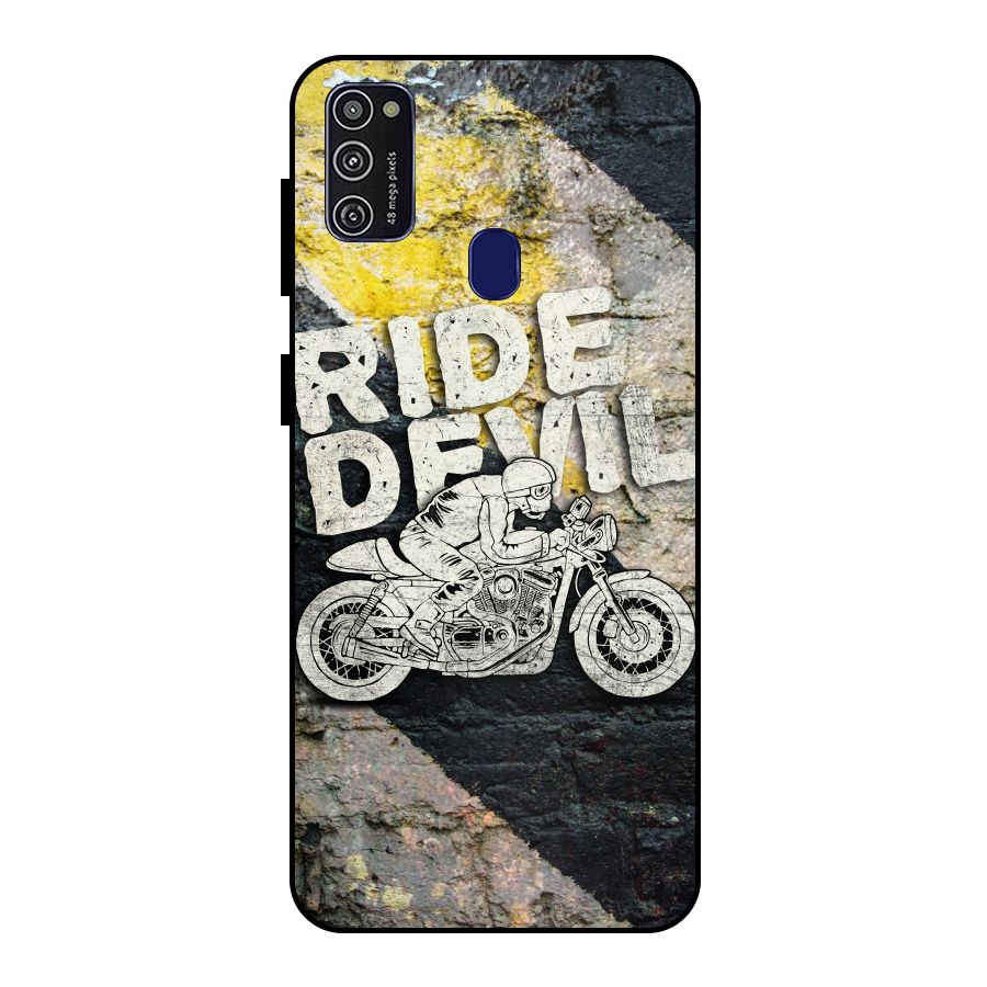 Ride Devil Metal Back Case for Galaxy M30s