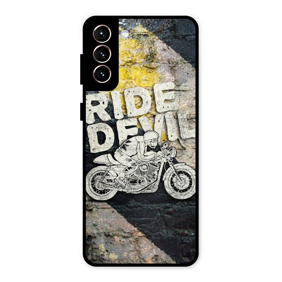 Ride Devil Metal Back Case for Galaxy S21 Plus