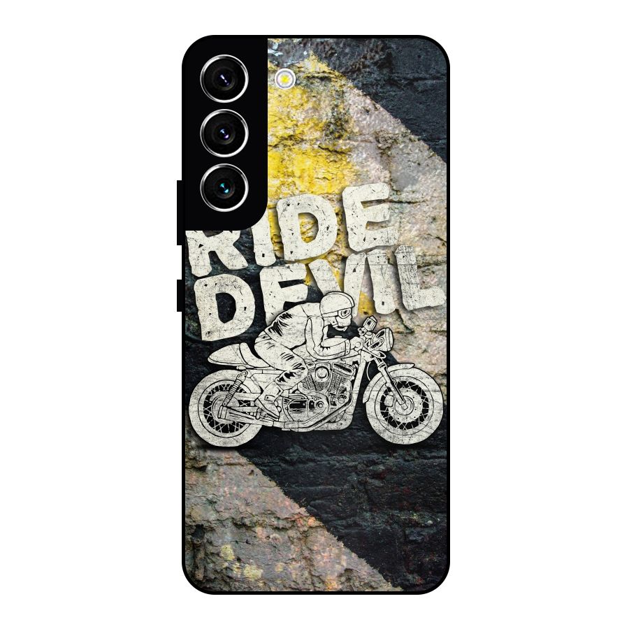 Ride Devil Metal Back Case for Galaxy S22 5G