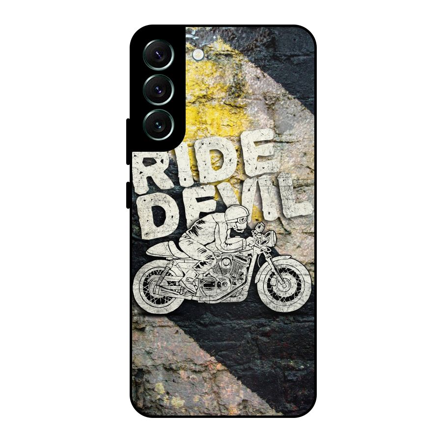 Ride Devil Metal Back Case for Galaxy S22 Plus 5G