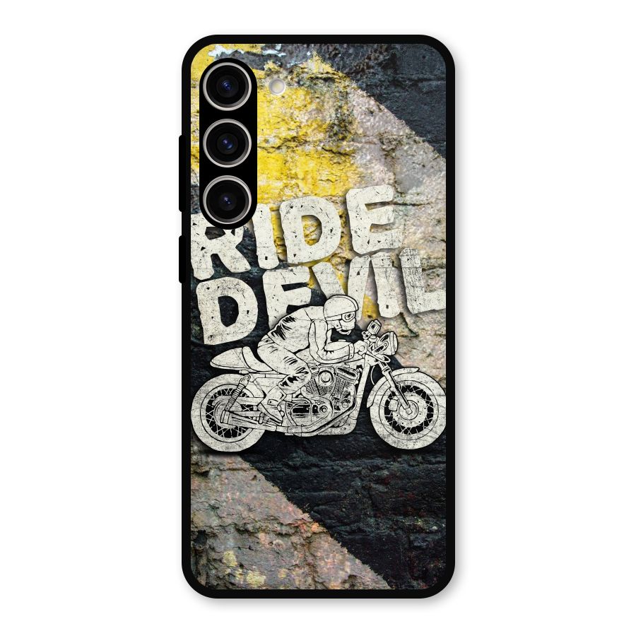 Ride Devil Metal Back Case for Galaxy S23 Plus