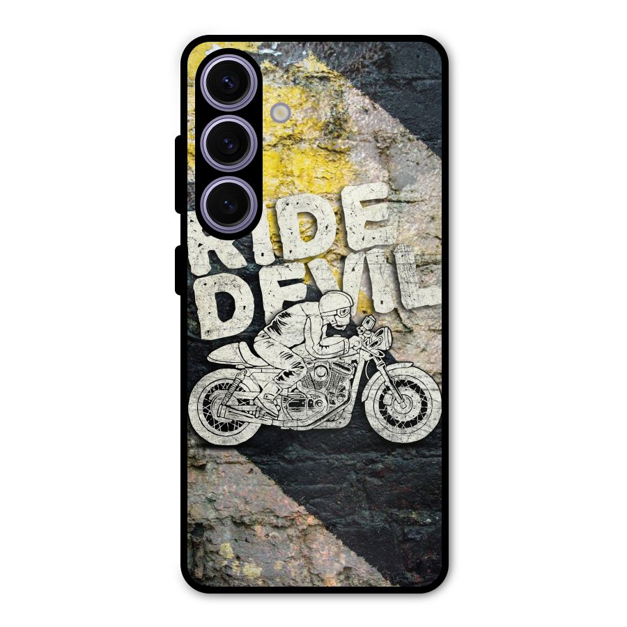 Ride Devil Metal Back Case for Galaxy S24