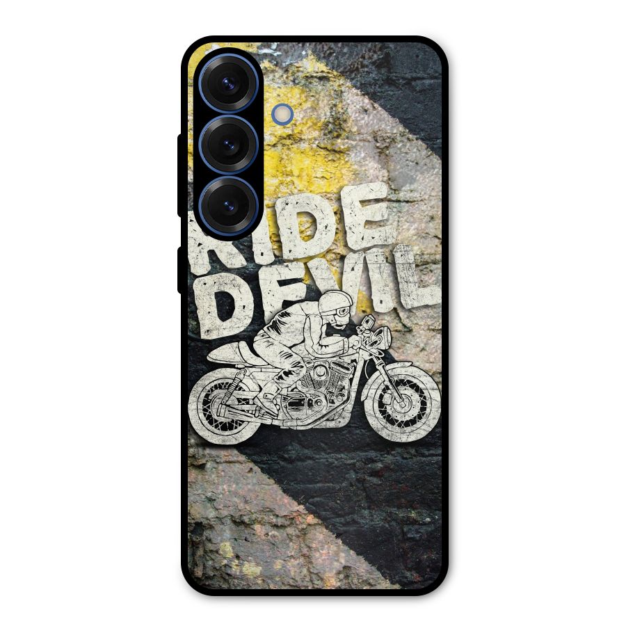 Ride Devil Metal Back Case for Galaxy S25