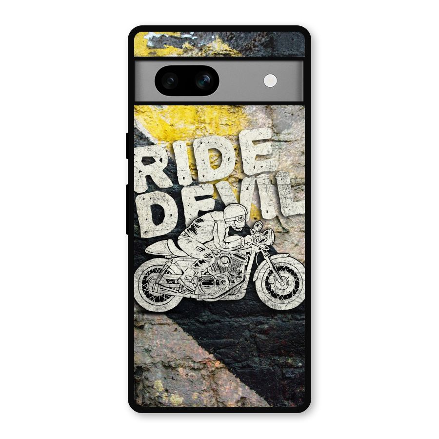 Ride Devil Metal Back Case for Google Pixel 7a