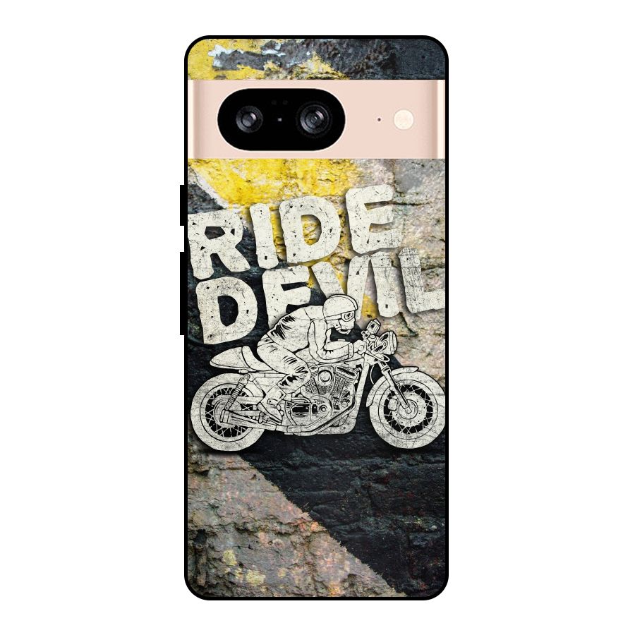 Ride Devil Metal Back Case for Google Pixel 8