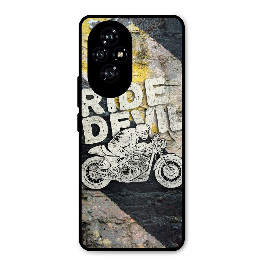 Ride Devil Metal Back Case for Honor 200