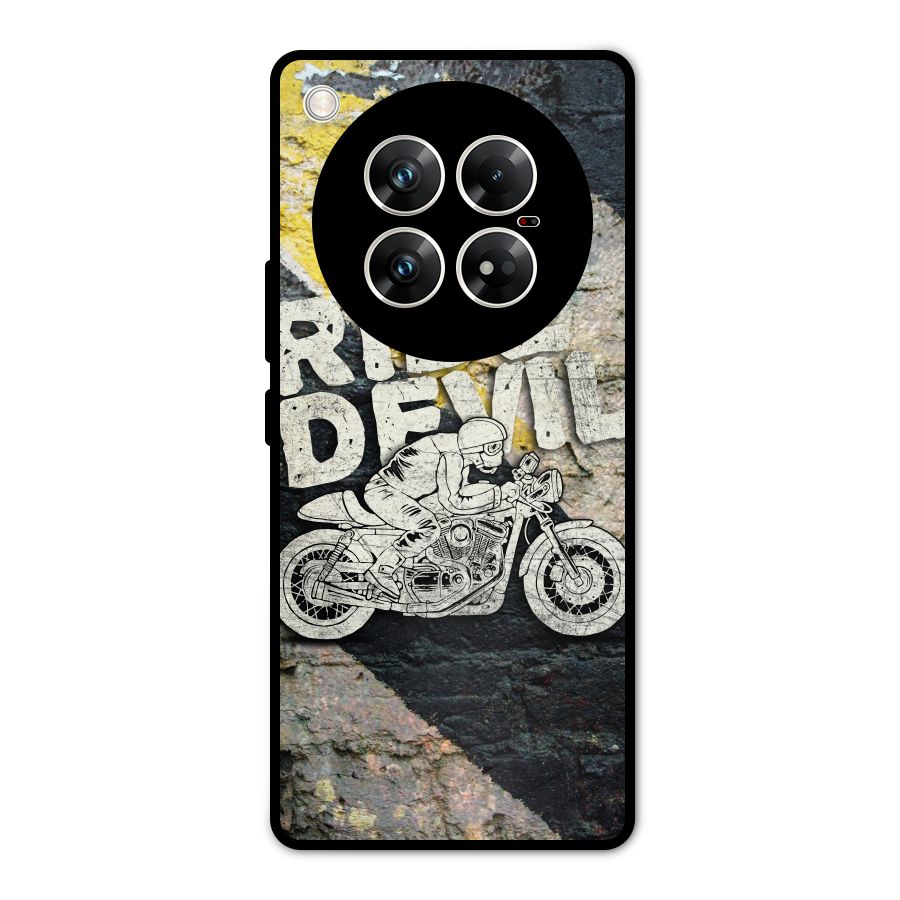 Ride Devil Metal Back Case for Infinix Zero 40 5G