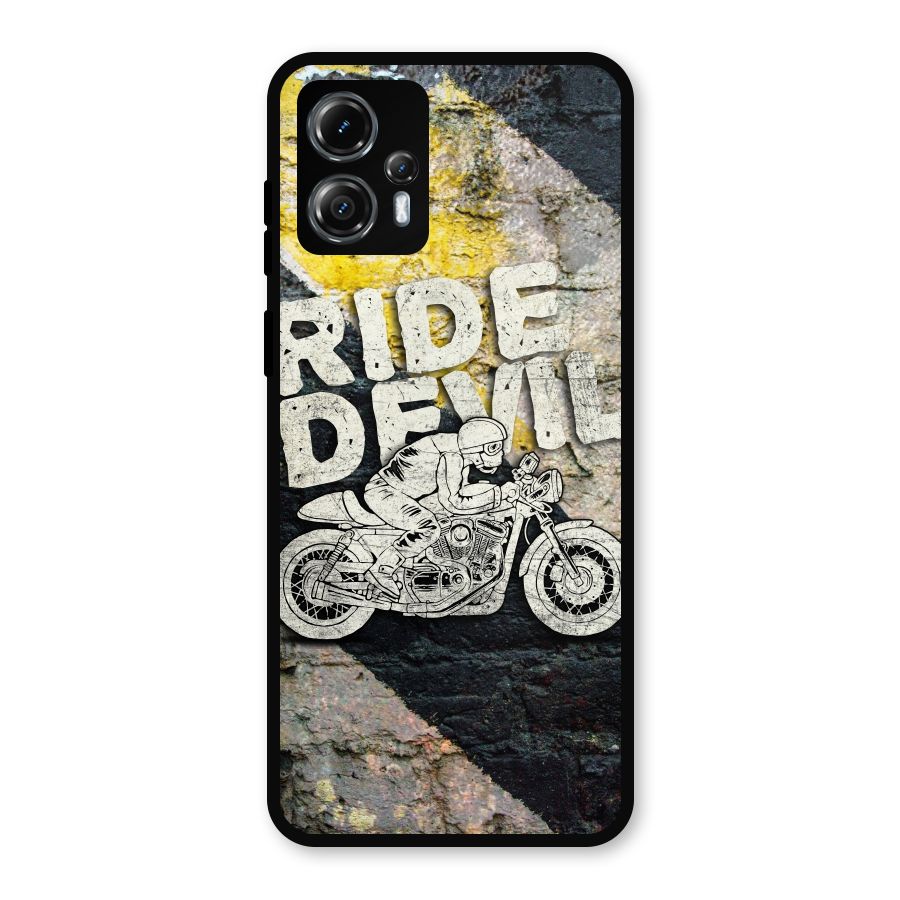 Ride Devil Metal Back Case for Moto G13