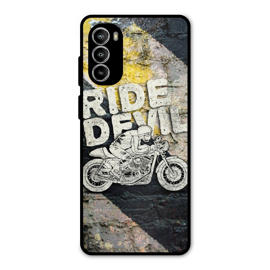 Ride Devil Metal Back Case for Moto G52