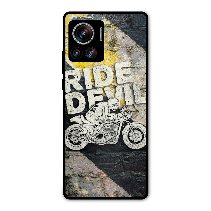 Ride Devil Metal Back Case for Motorola Edge 30 Ultra