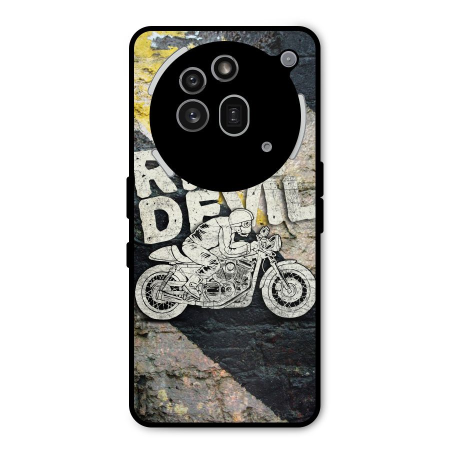 Ride Devil Metal Back Case for Nothing Phone 3a Pro