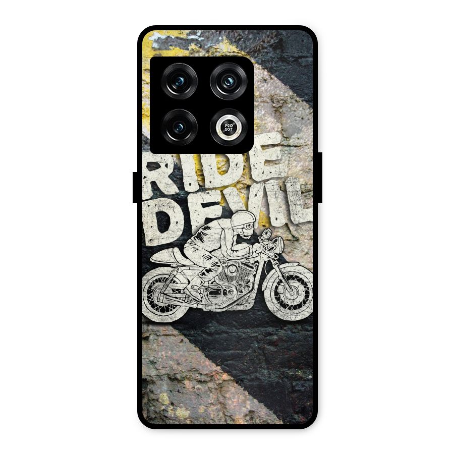 Ride Devil Metal Back Case for OnePlus 10 Pro 5G