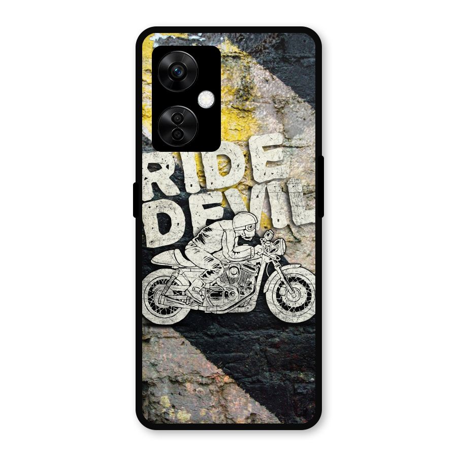 Ride Devil Metal Back Case for OnePlus Nord CE 3 Lite