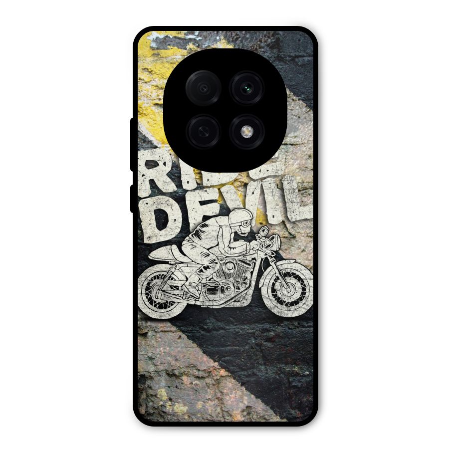 Ride Devil Metal Back Case for Oppo F29 Pro