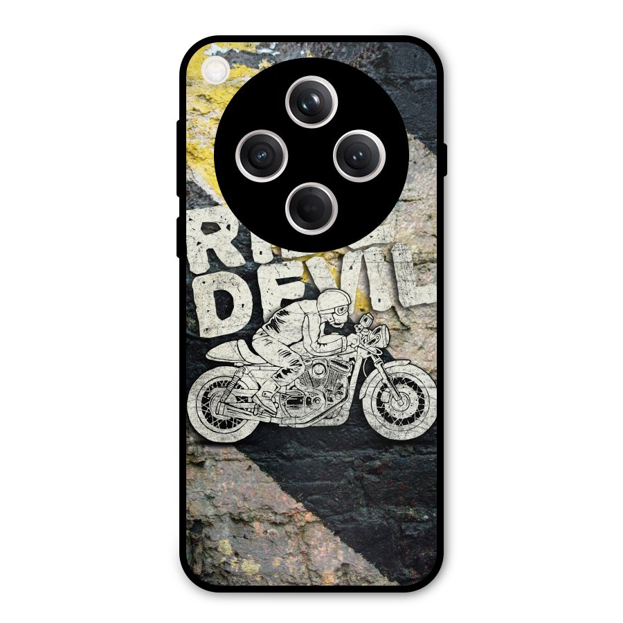 Ride Devil Metal Back Case for Oppo Find X8