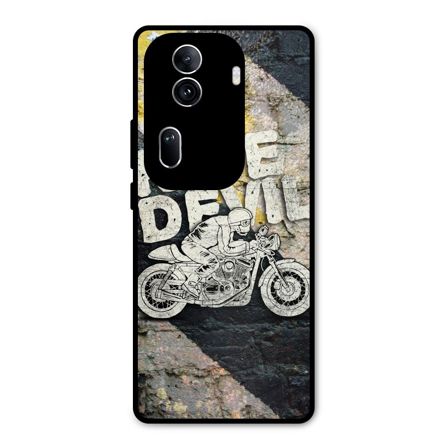 Ride Devil Metal Back Case for Oppo Reno11 Pro 5G