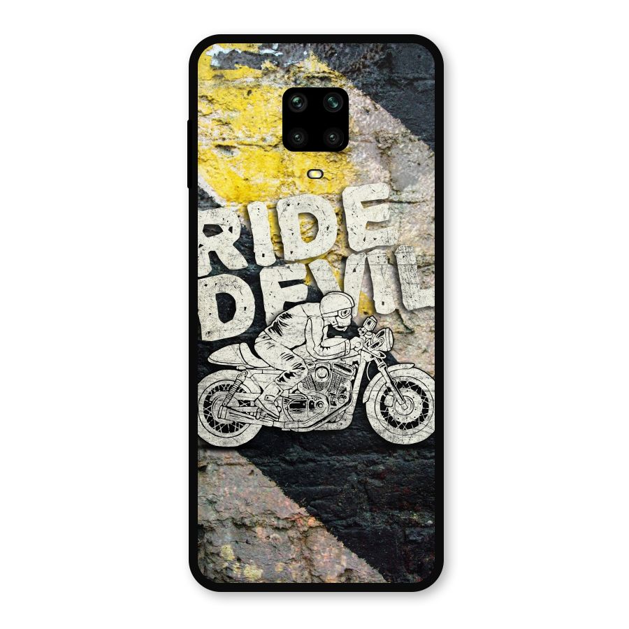 Ride Devil Metal Back Case for Poco M2