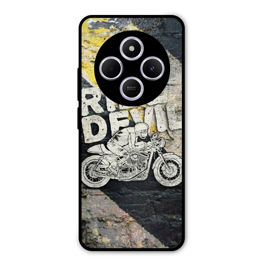 Ride Devil Metal Back Case for Poco M7