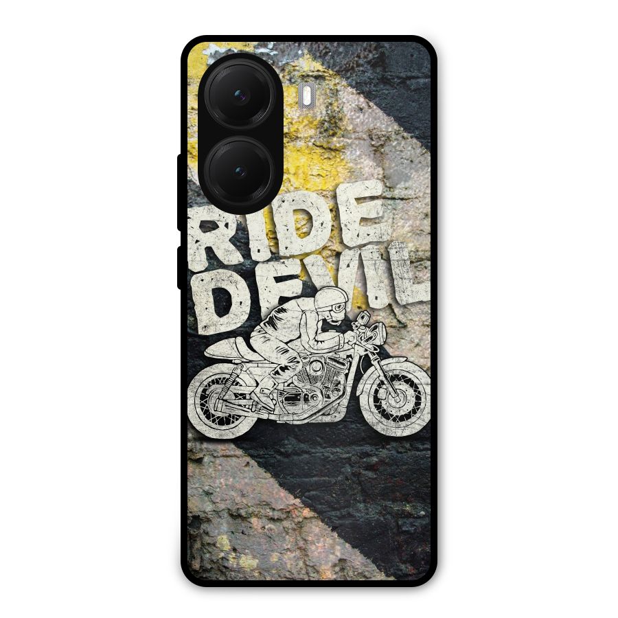 Ride Devil Metal Back Case for Poco X7 Pro
