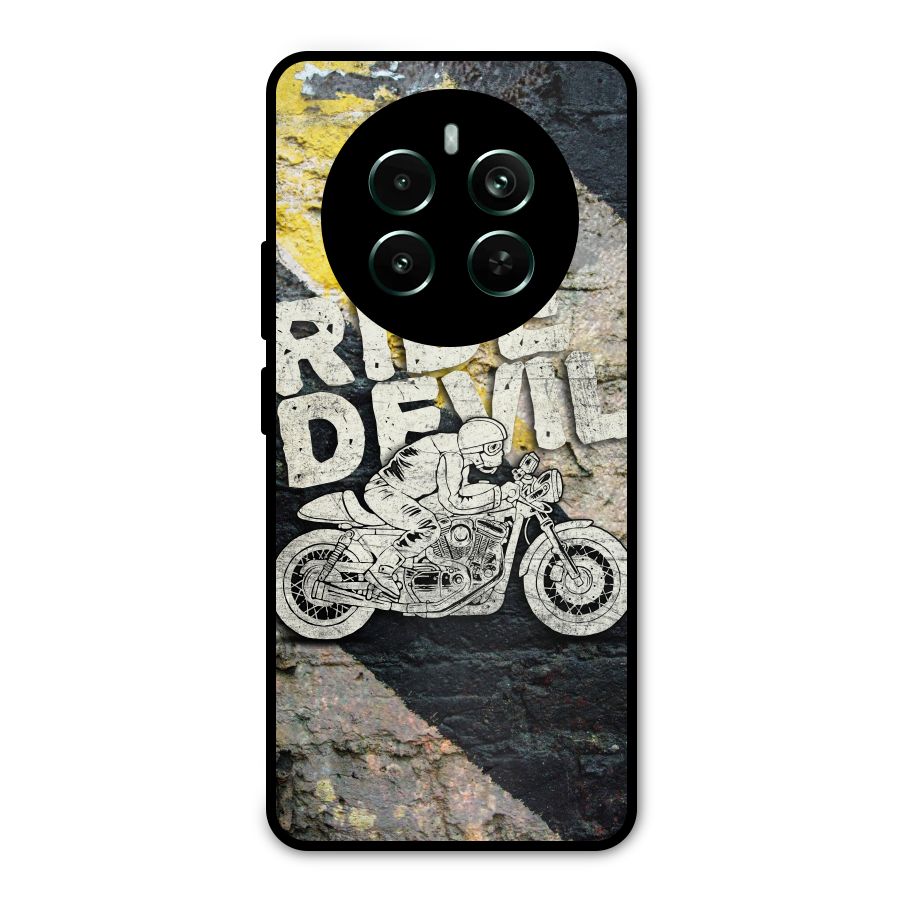 Ride Devil Metal Back Case for Realme 12 Pro Plus