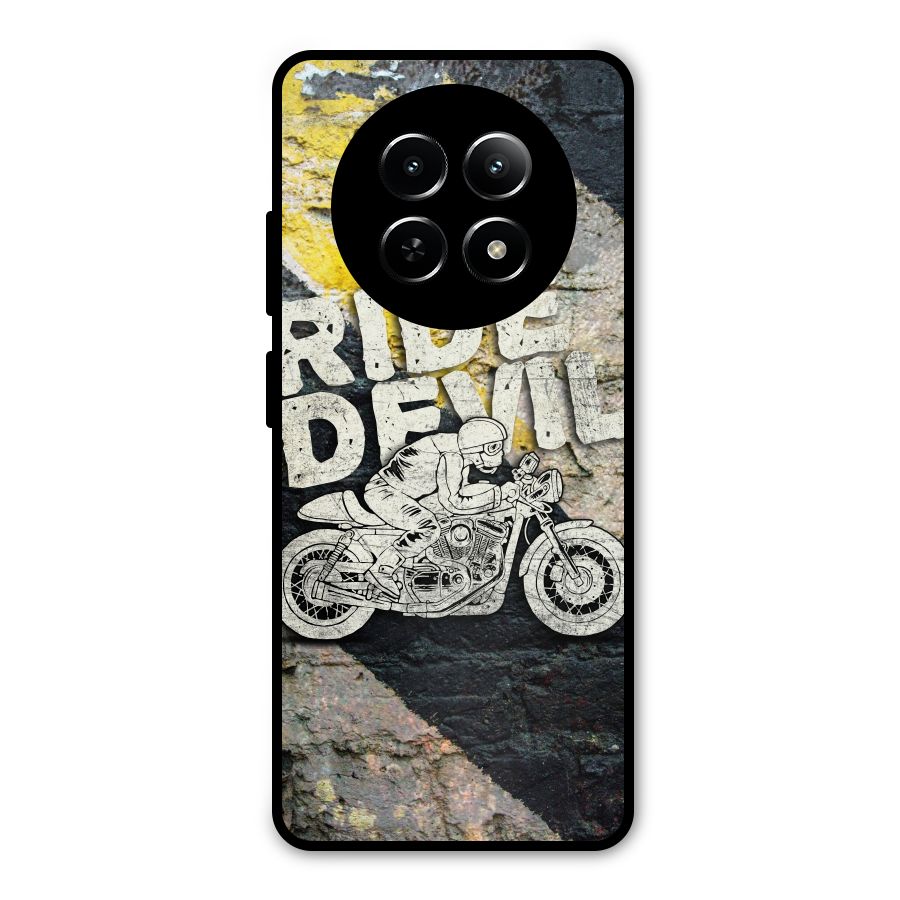 Ride Devil Metal Back Case for Realme 12x 5G