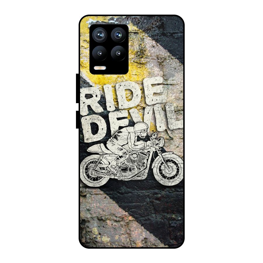 Ride Devil Metal Back Case for Realme 8 Pro