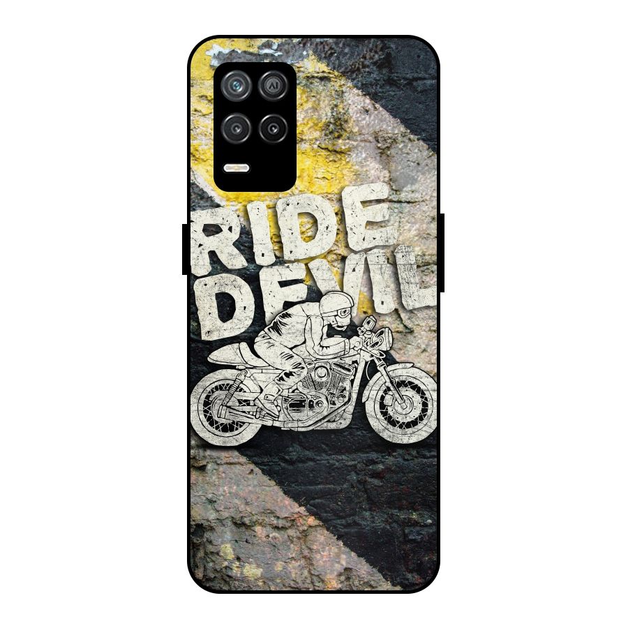 Ride Devil Metal Back Case for Realme 8s 5G