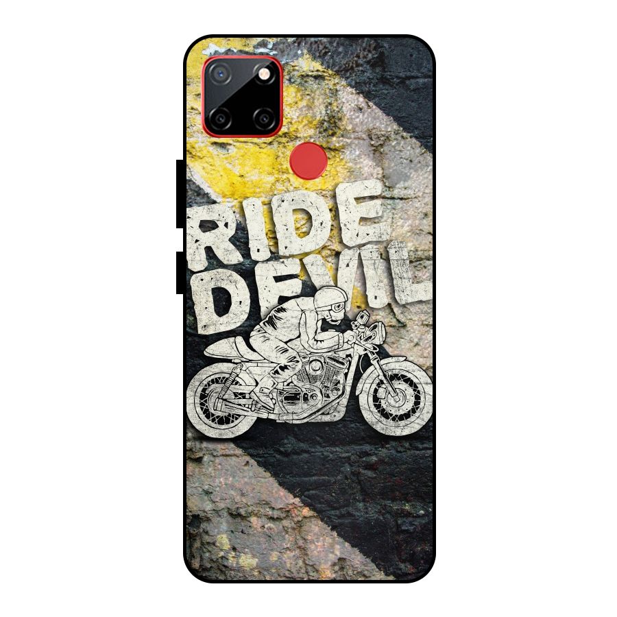 Ride Devil Metal Back Case for Realme C12