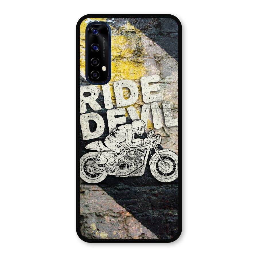 Ride Devil Metal Back Case for Realme Narzo 20 Pro