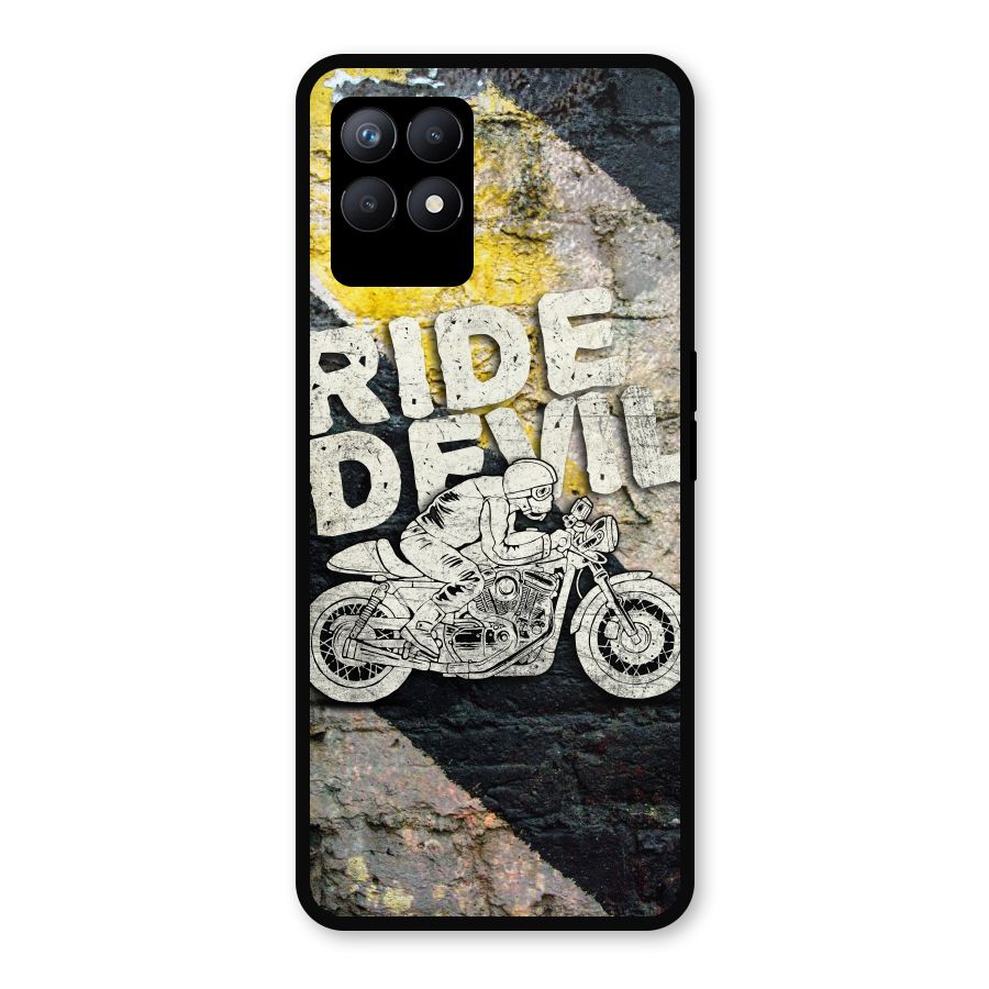 Ride Devil Metal Back Case for Realme Narzo 50