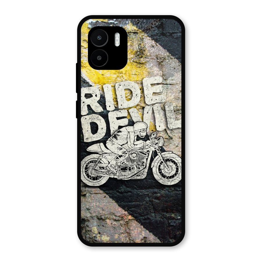 Ride Devil Metal Back Case for Redmi A2
