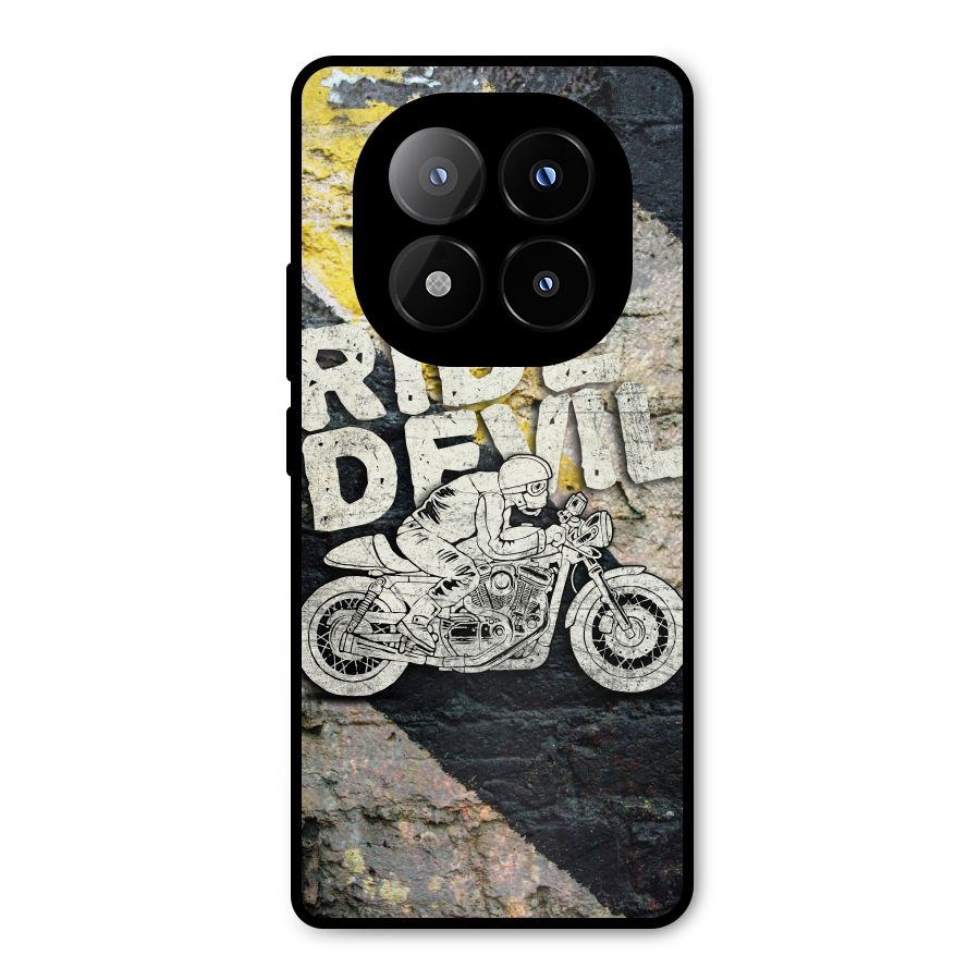 Ride Devil Metal Back Case for Redmi Note 14 Pro Plus 5G