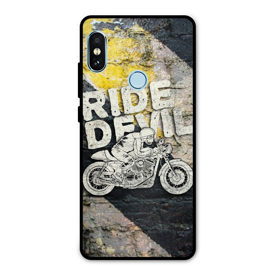 Ride Devil Metal Back Case for Redmi Note 5 Pro