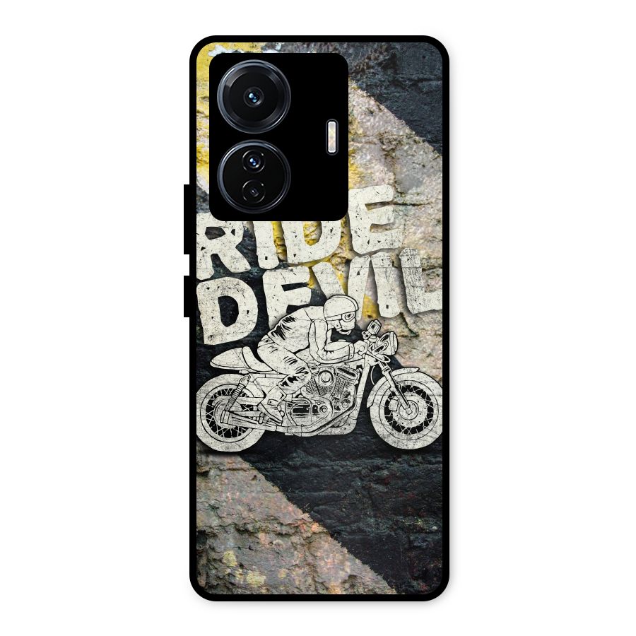 Ride Devil Metal Back Case for Vivo T1 Pro