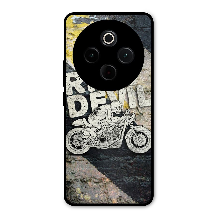 Ride Devil Metal Back Case for Vivo T4