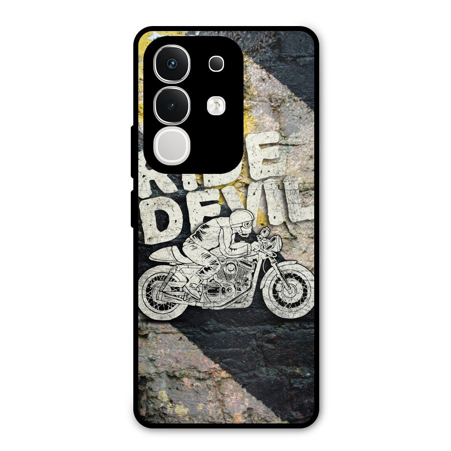 Ride Devil Metal Back Case for Vivo T4x