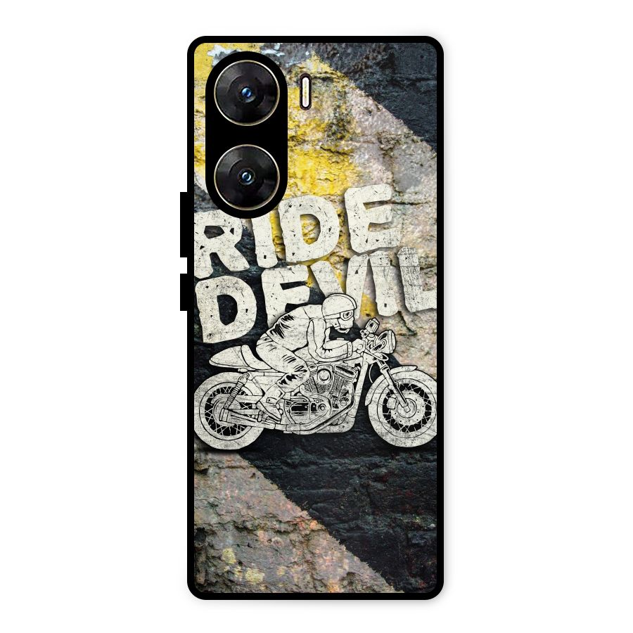 Ride Devil Metal Back Case for Vivo V29e